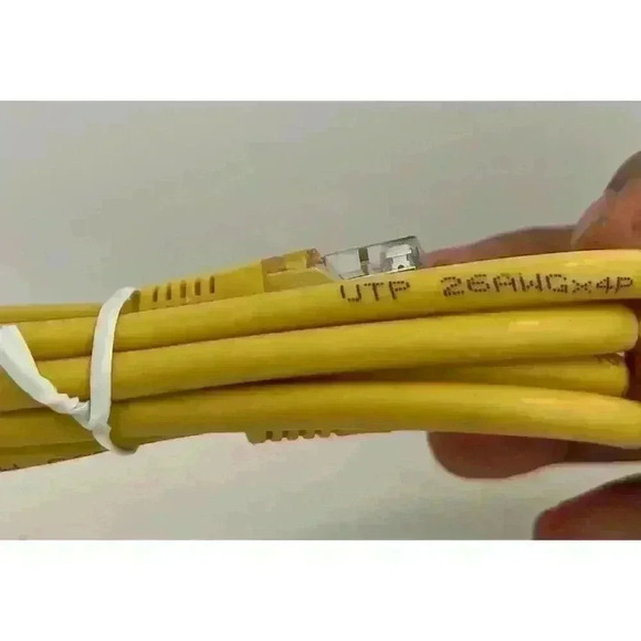 CAT5e UTP Patch Cable 24AWGX4P  TIA/EIA-568B.2 AWM 2835 60.C30V FT2 E139315-F5 - Picture 4 of 4
